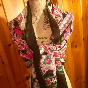 NWT Cashmere Floral Pashmina